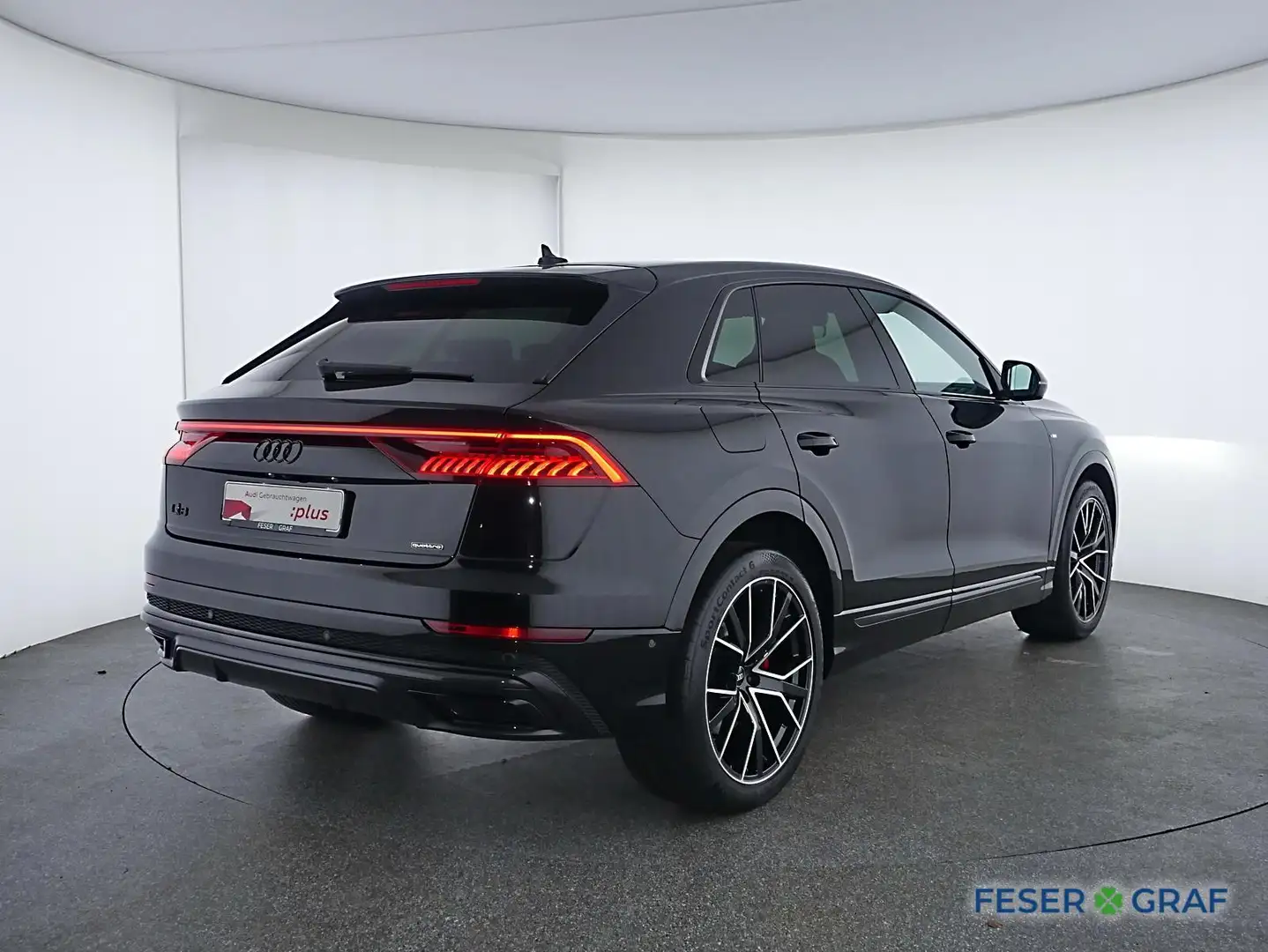 Audi Q8 S line 50 TDI quattro tiptr. competition plus/Head Schwarz - 2