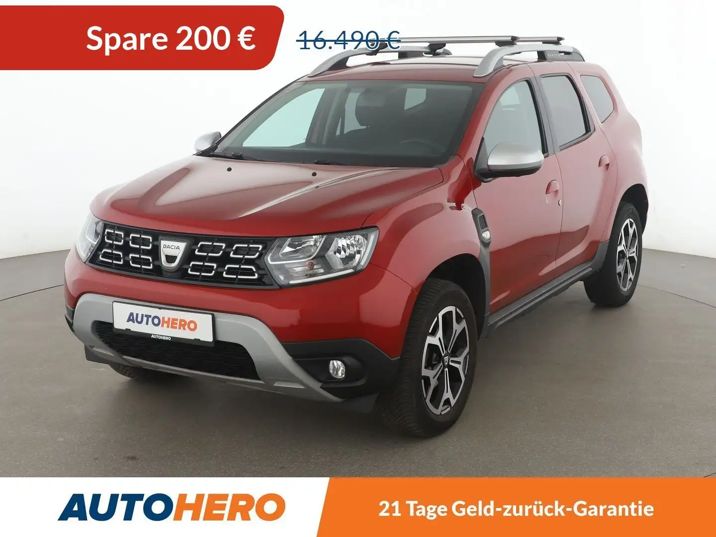 Dacia Duster 1.3 TCe Anniversary*NAVI*360°*AHK*PDC*SHZ*TEMPO* Kırmızı - 1