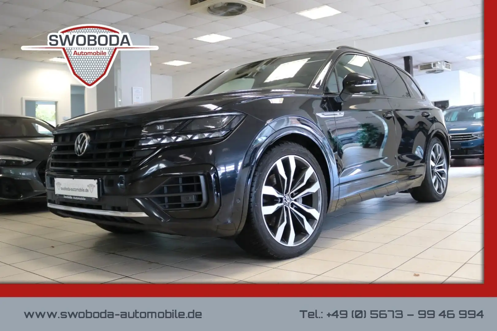 Volkswagen Touareg Black Style R-Line Luft AHK HUD Pano Negro - 1