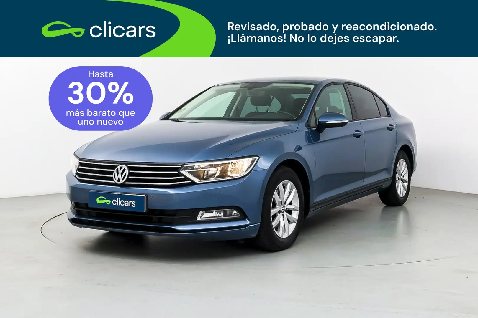 Volkswagen Passat 1.6TDI Edition 88kW Azul - 1