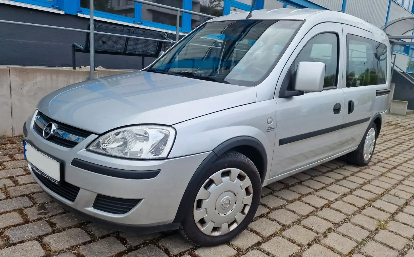 Opel Combo 1.6/GARANTIE/TÜV NEU/KLIMA/ERDGAS/BENZIN Gümüş rengi - 2