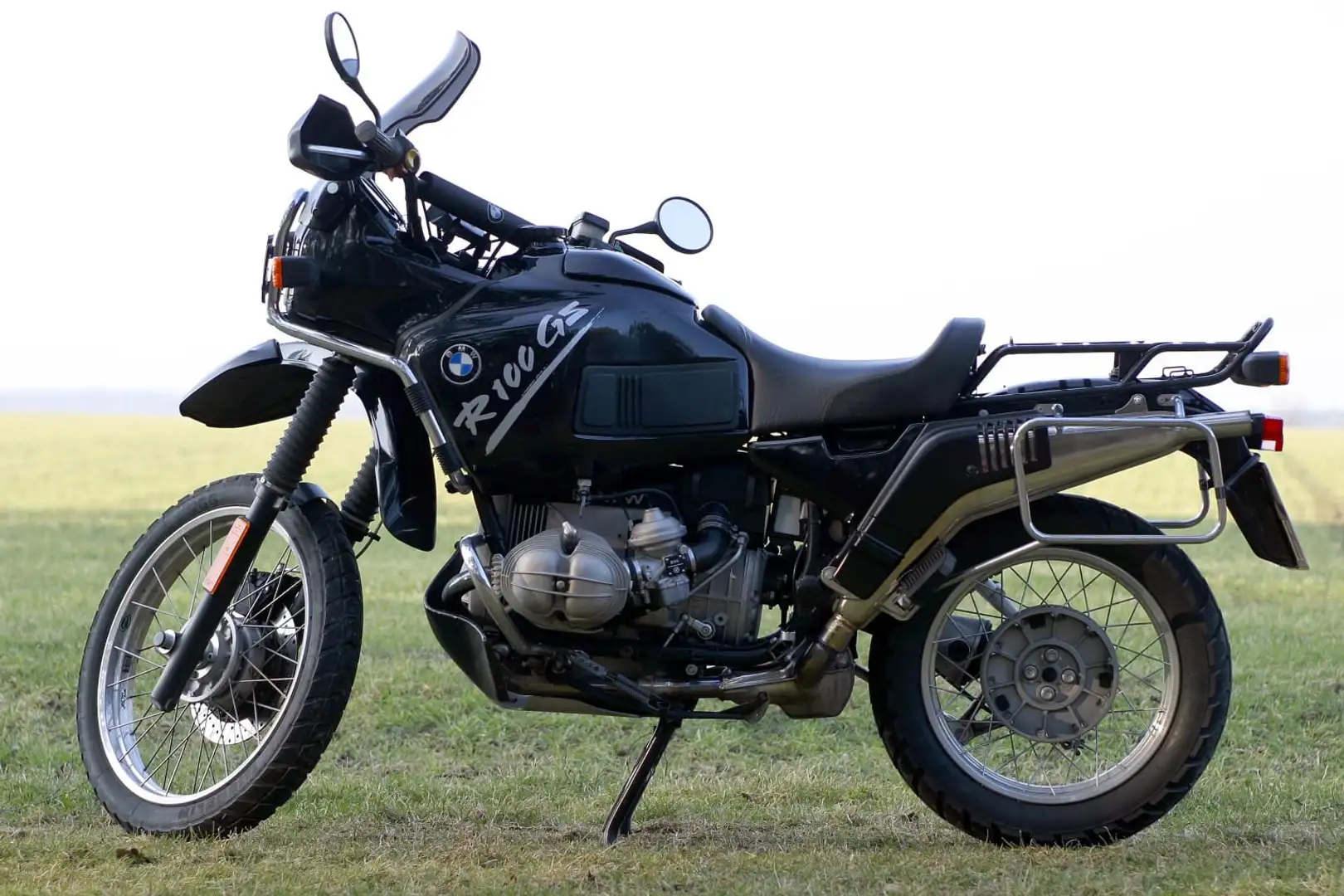 BMW R 100 GS Paris-Dakar Reise-Enduro Noir - 1
