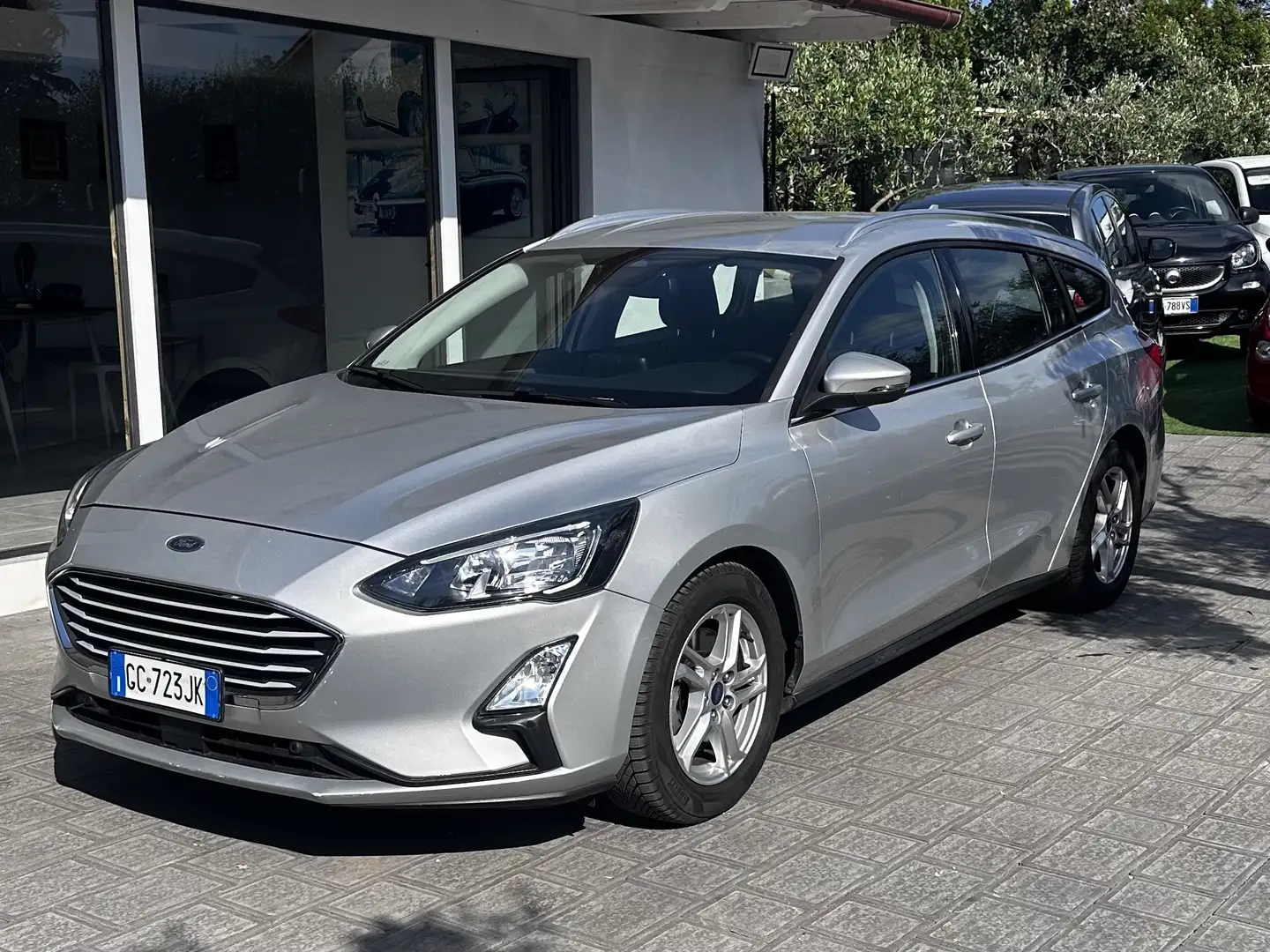 Ford Focus ford Focus 1.5 Ecoblue 120 CV Co-pilot Automatica Argento - 1