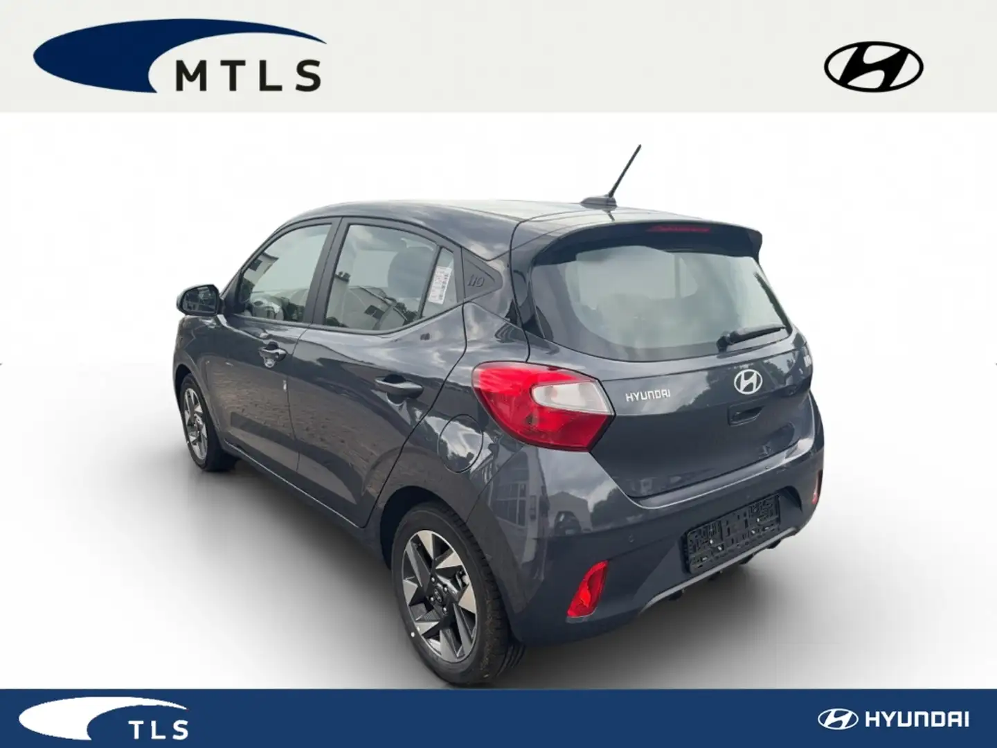 Hyundai i10 Trend 1.2 MT EU6d Trend Komfortpaket Navi, Klimaau Grau - 2