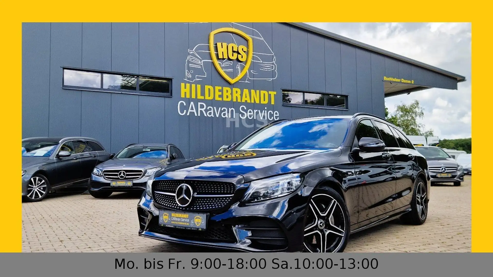 Mercedes-Benz C 220 T-Modell C 220 T d AMG Multibeam Night-P. Schwarz - 1