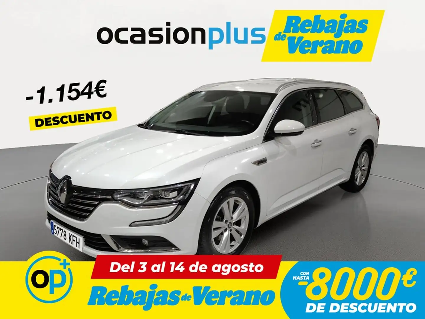 Renault Talisman S.T. 1.6dCi Energy TT Zen EDC 118kW Blanco - 1