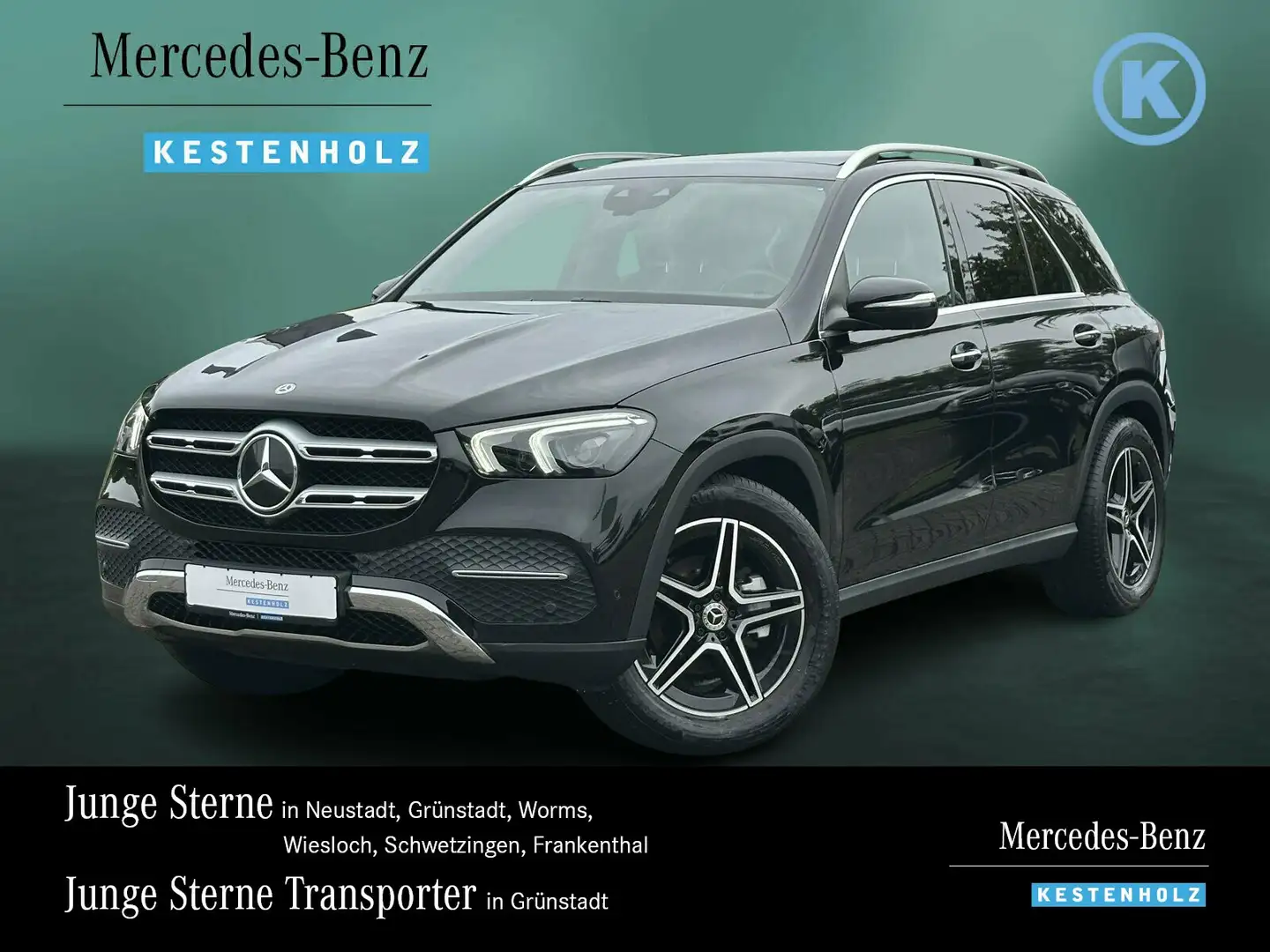 Mercedes-Benz GLE 300 GLE 300d 4M AHK+DISTR+PANO+KEYL+BURM+360+20"-AMG Noir - 1