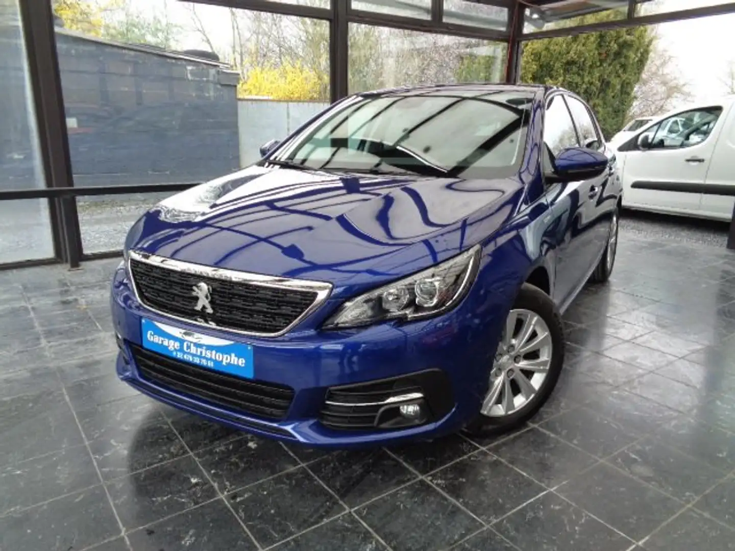 Peugeot 308 1.5 BlueHDi ** GPS ** CAMERA** GARANTIE DE 12 MOIS Bleu - 1