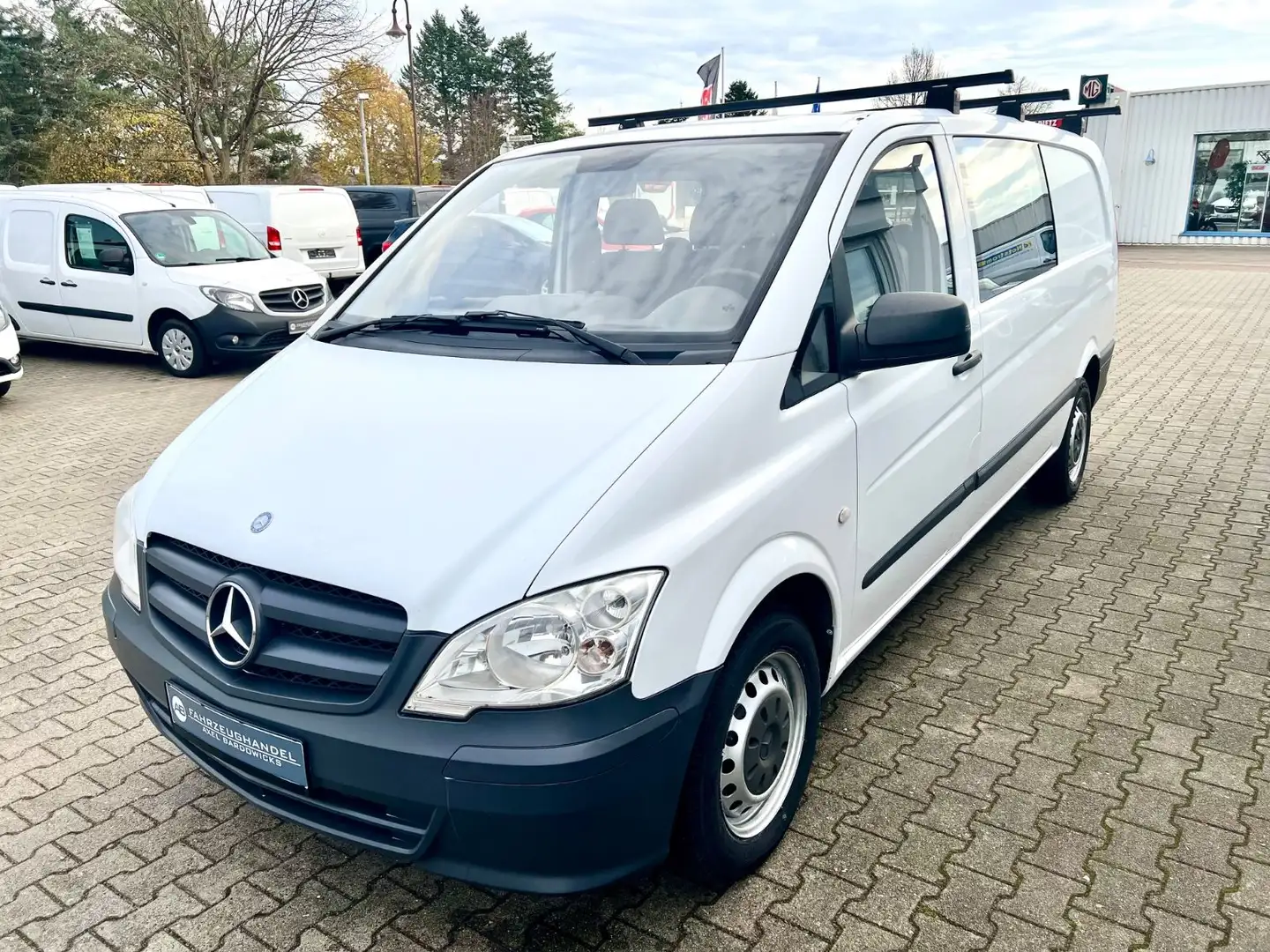 Mercedes-Benz Vito Mixto 116 CDI extralang AHK Weiß - 2
