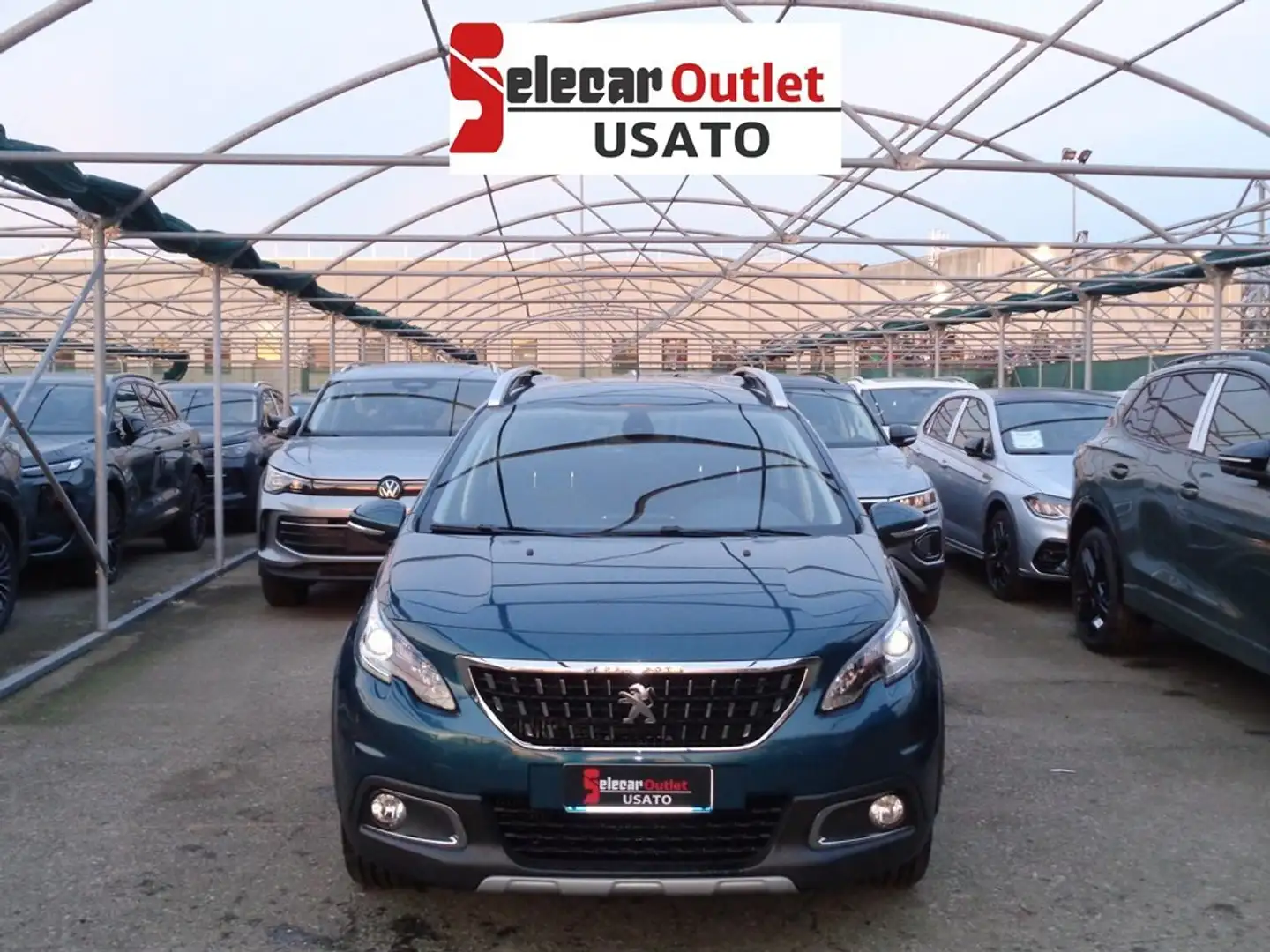 Peugeot 2008 BlueHDi 100 Allure Blu/Azzurro - 2