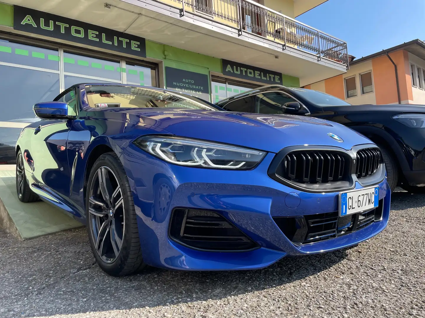 BMW 840 i Cabrio Xdrive auto Unico Proprietario Bleu - 1