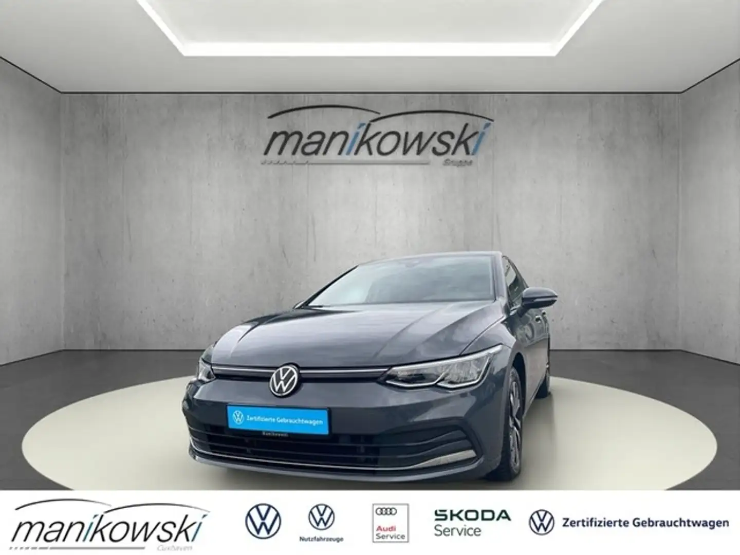 Volkswagen Golf 2.0TDI DSG *Active*AHK+Navi+BT+LED+CarPlay+RFK+ACC Grau - 1