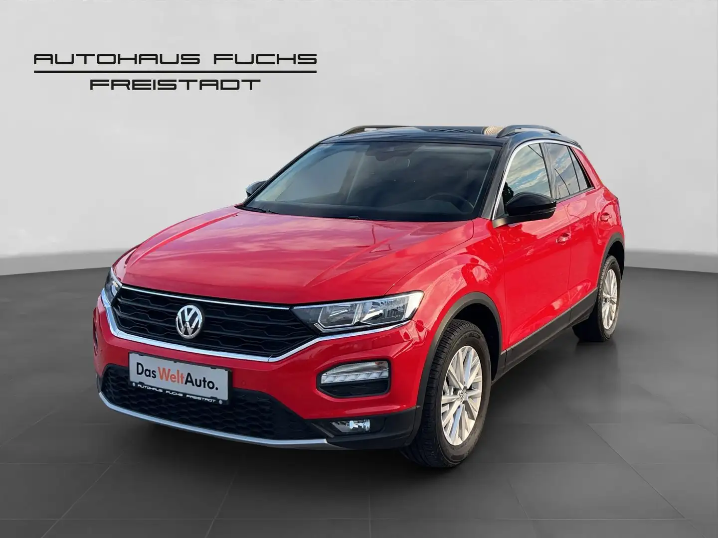 Volkswagen T-Roc Design TSI ACT DSG Rouge - 1