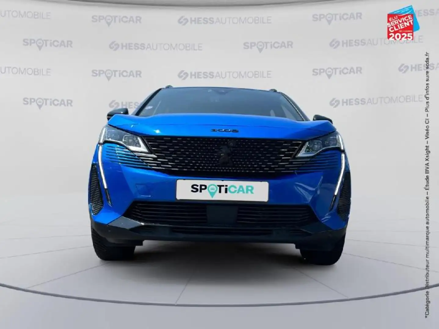 Peugeot 3008 HYBRID 225ch GT Pack e-EAT8 Bleu - 2