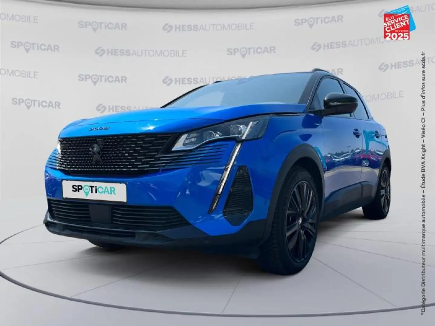 Peugeot 3008 HYBRID 225ch GT Pack e-EAT8 Bleu - 1