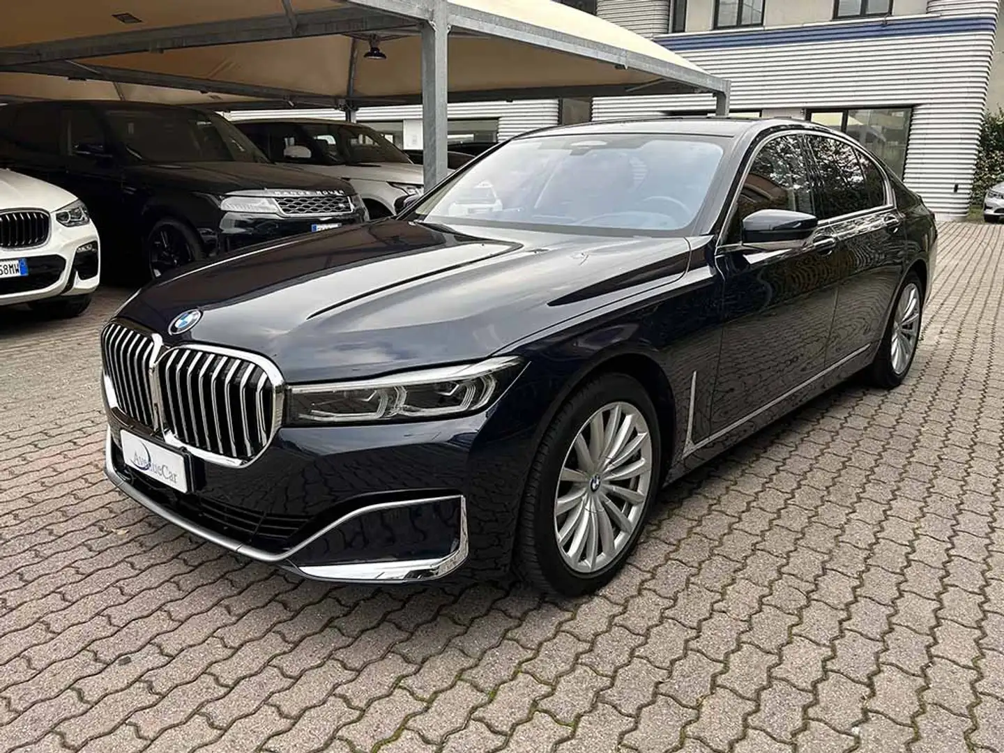 BMW 730 740 d xdrive IVA ESP SERVICE BMW EURO 6D TEMP FULL Modrá - 1