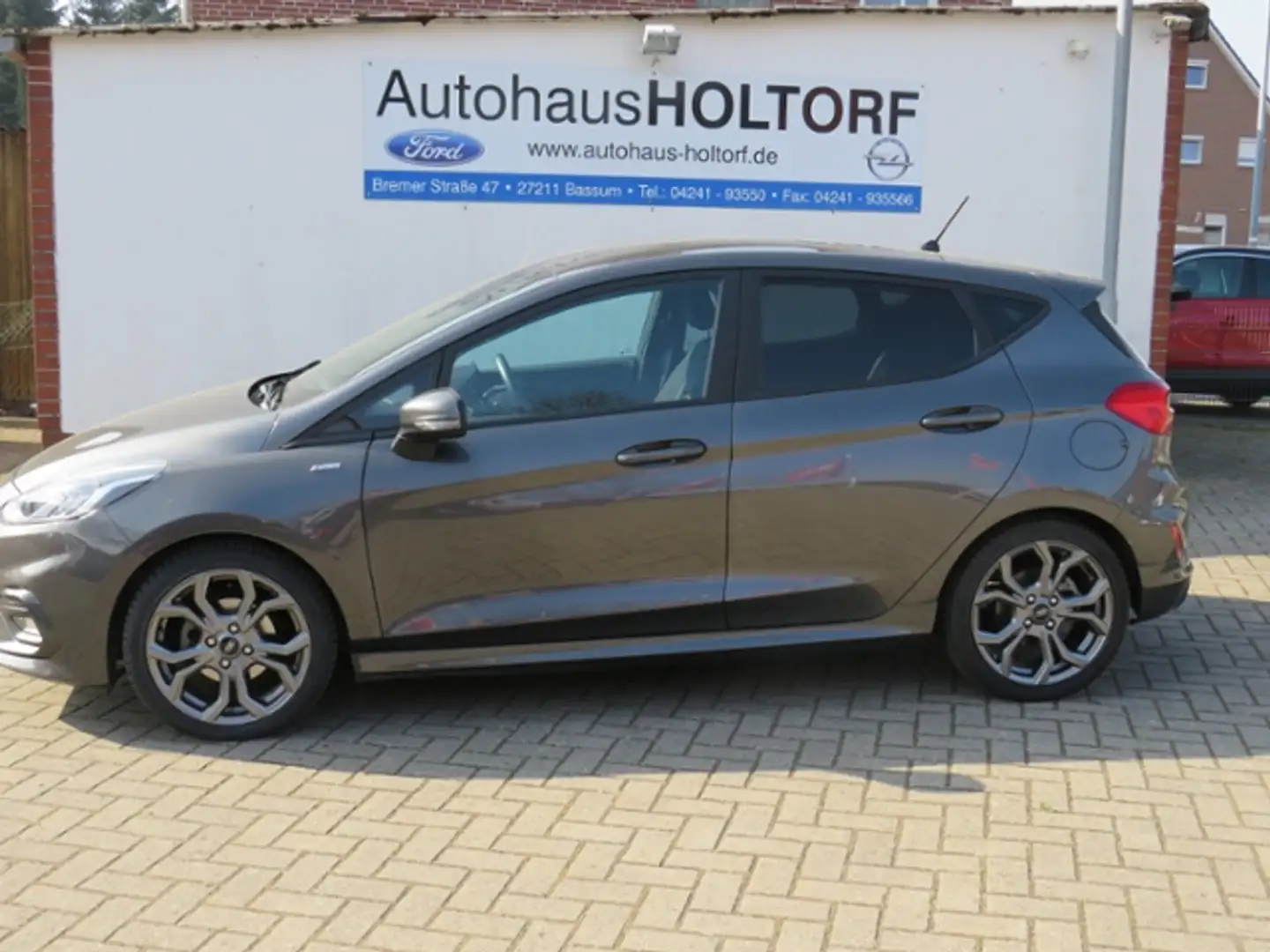 Ford Fiesta ST-Line KLIMA LEDER ALU Gris - 2