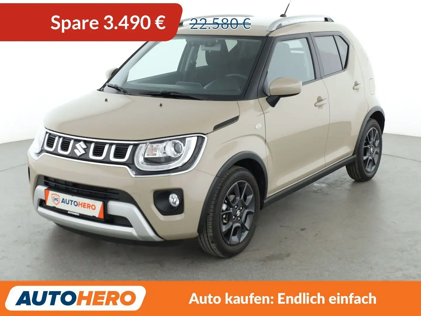 Suzuki Ignis 1.2 DualJet Mild-Hybrid Comfort Aut.*KLIMA* Beige - 1