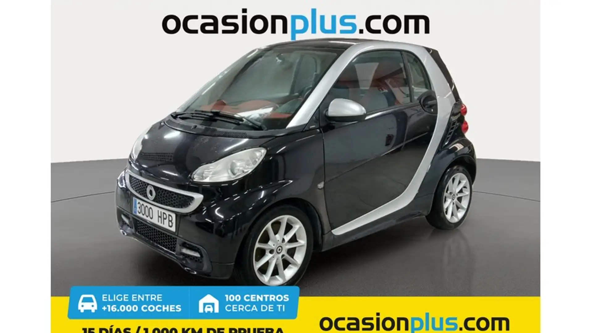 smart forTwo Coupé 52 mhd Passion Aut. Negro - 1