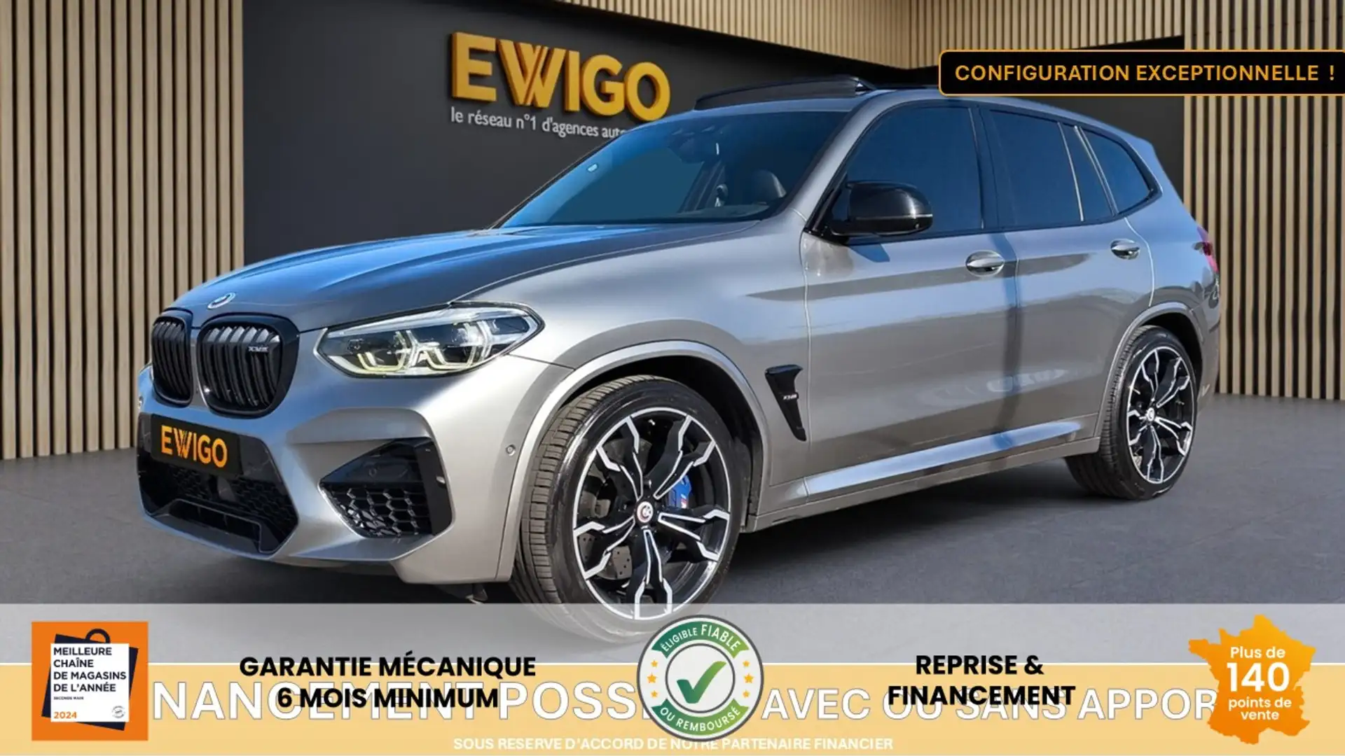 BMW X3 M COMPETITION 510ch XDRIVE BVA - 1