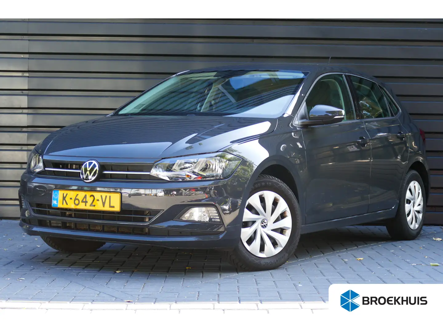 Volkswagen Polo 1.0 TSI 95PK 5-DRS COMFORTLINE BUSINESS / NAVI / L Gris - 1