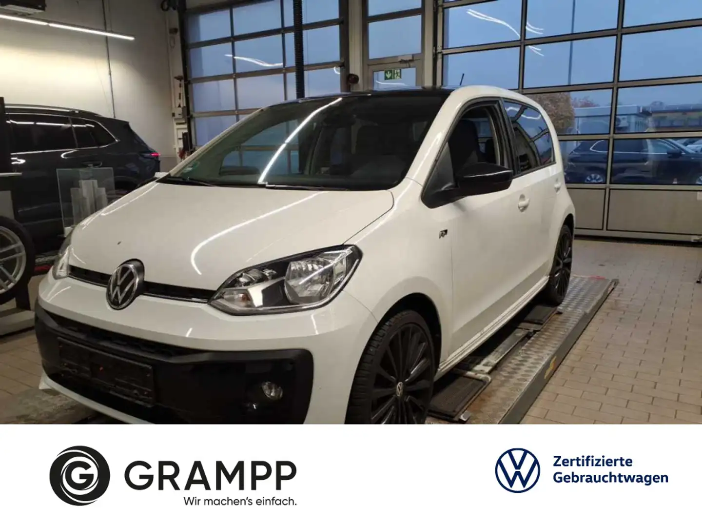 Volkswagen up! R-Line 1.0 +KLIMA+LICHT/SICHT+ASSISTS+DAB+ Weiß - 1