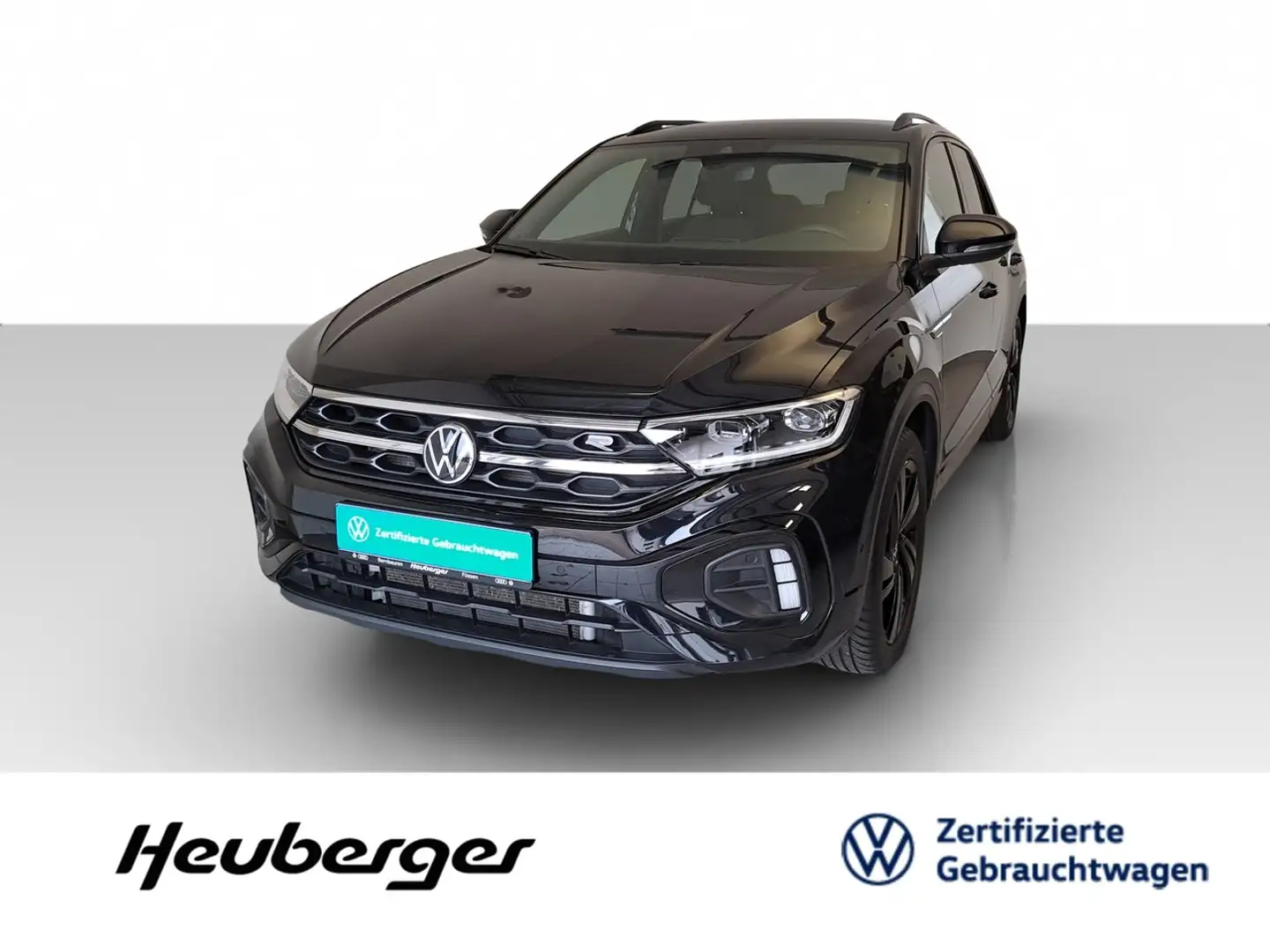 Volkswagen T-Roc 2.0 TSI DSG 4MOTION R-Line, AHK, ACC, LED Schwarz - 1