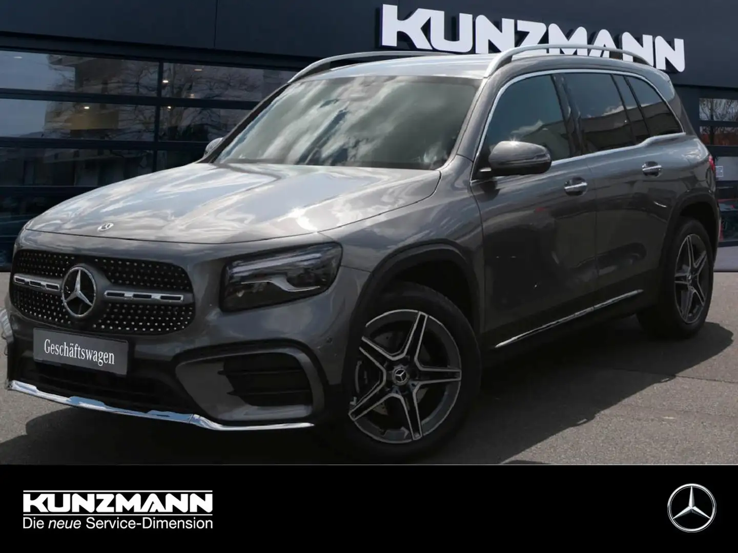 Mercedes-Benz GLB 200 AMG MBUX Navi-Prem. 360° Distronic AHK Grau - 1