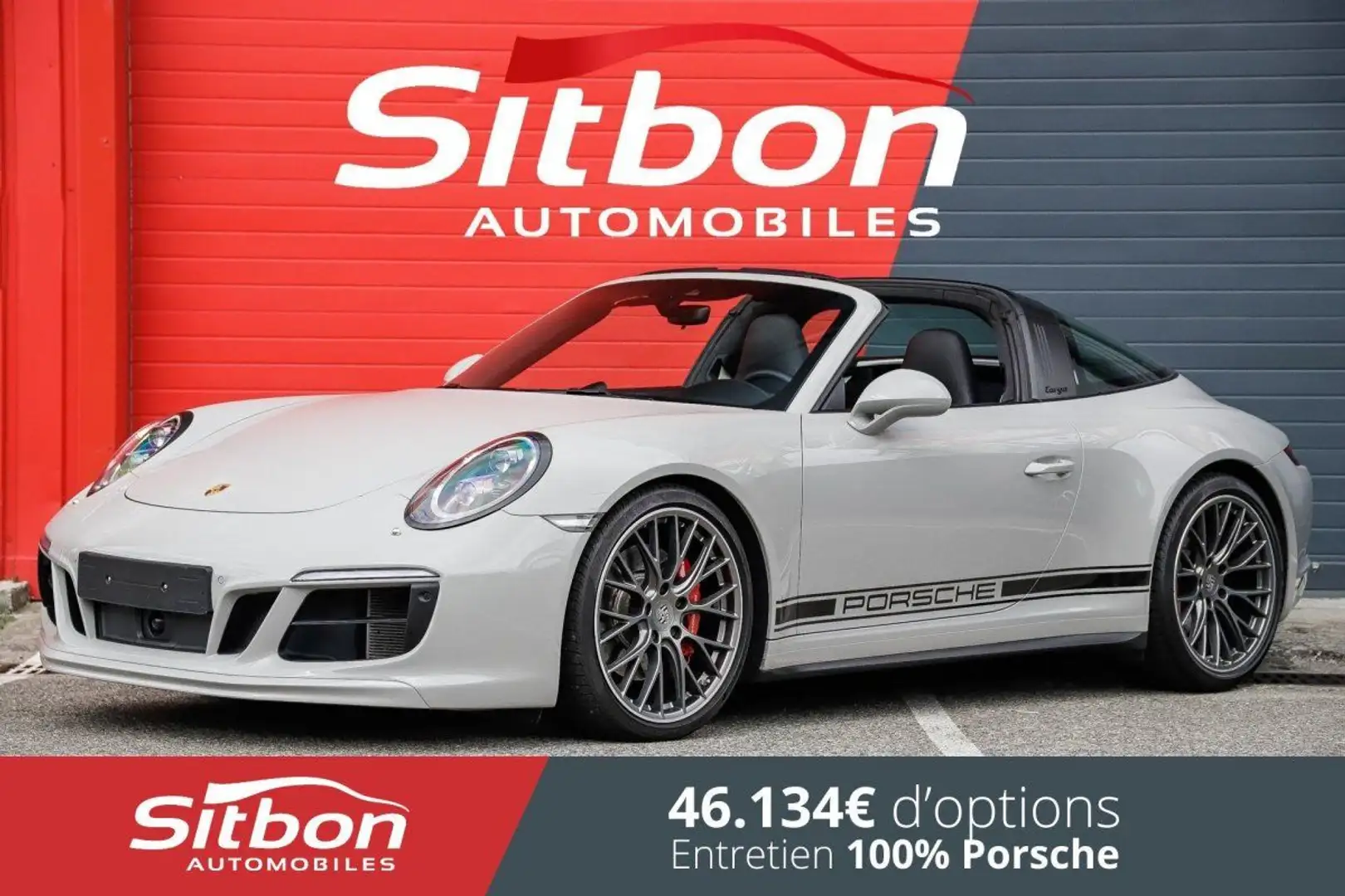 Porsche 911 991 Phase 2 Targa 4S Sport Design Craie 3.0 420 PD - 1