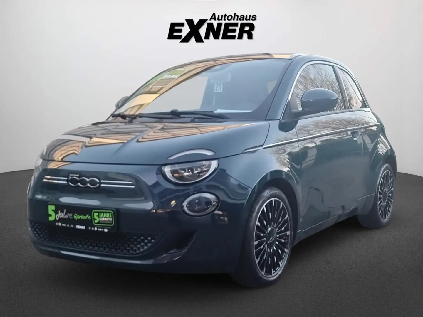 Fiat 500e 500 e ICON (42kWh) ACC+Navi+SHZ+Winterp.+Kam.+LM Grün - 2