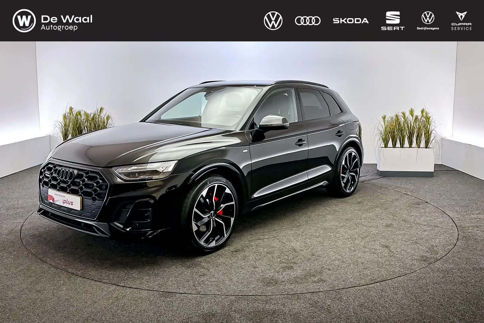 Audi Q5 55 TFSI e 367pk S tronic S edition | S line, Lucht Zwart - 1