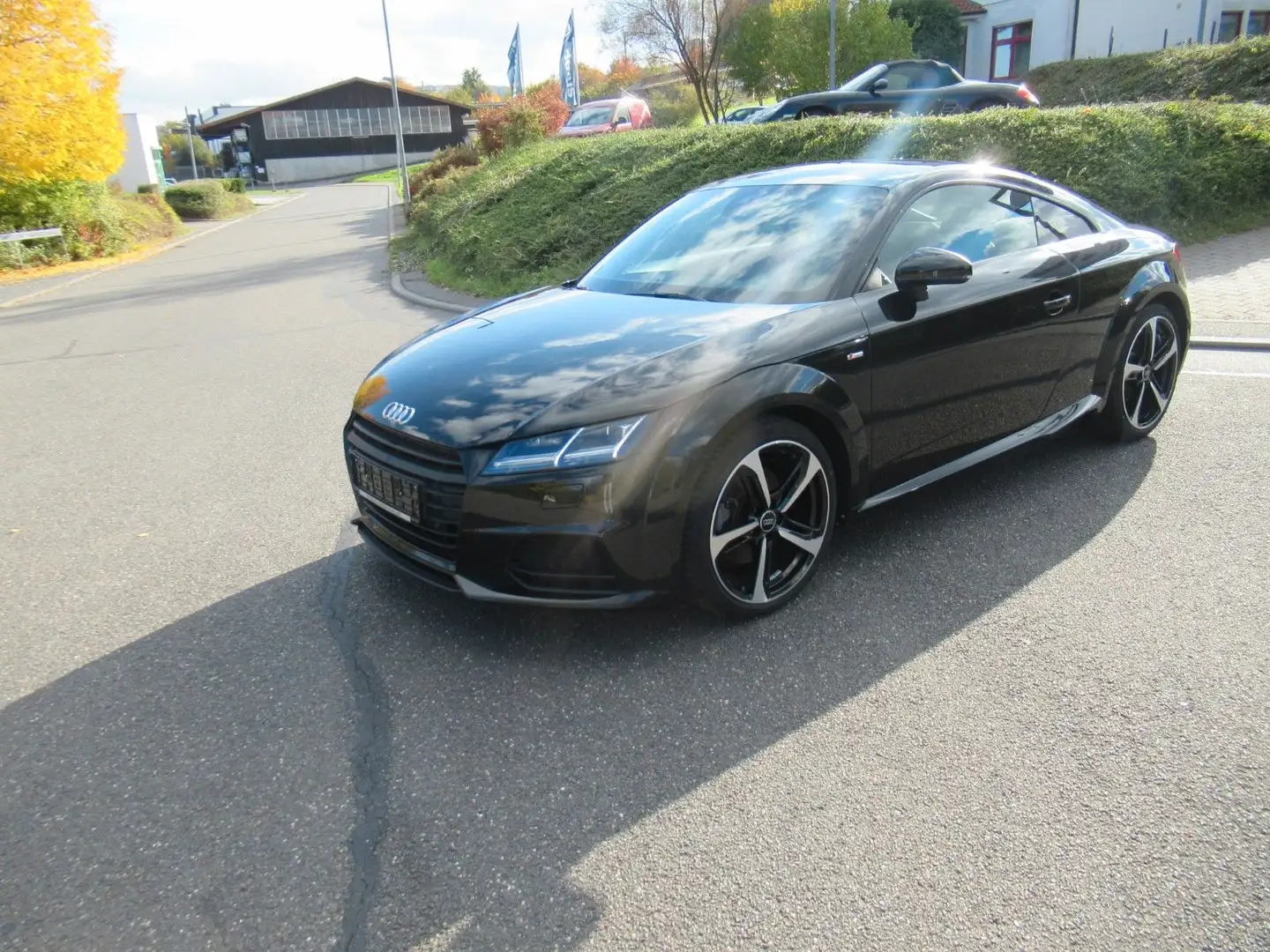 Audi TT Coupe 2.0 TFSI S-Line *KLAPPENAUSP* Noir - 1