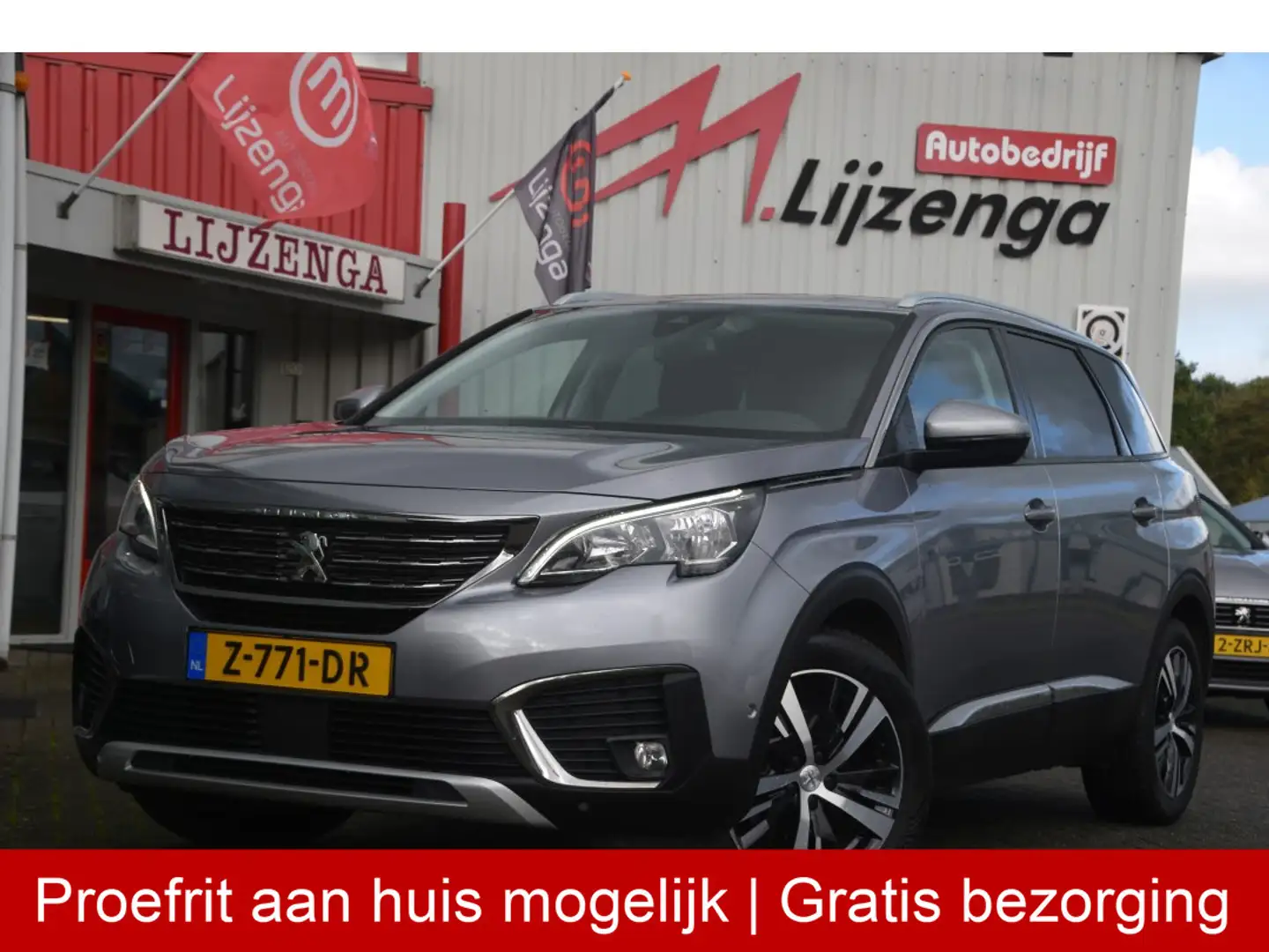 Peugeot 5008 1.2 PureTech Allure Carplay | Stoelverwarming | Na Grijs - 1
