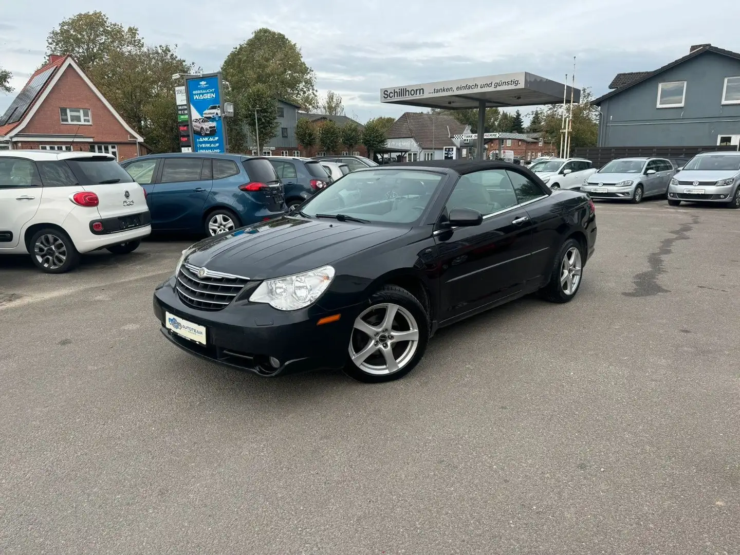 Chrysler Sebring Cabrio Touring 2,0D/TÜV/KLIMA/NAVI/TEMPO Schwarz - 1
