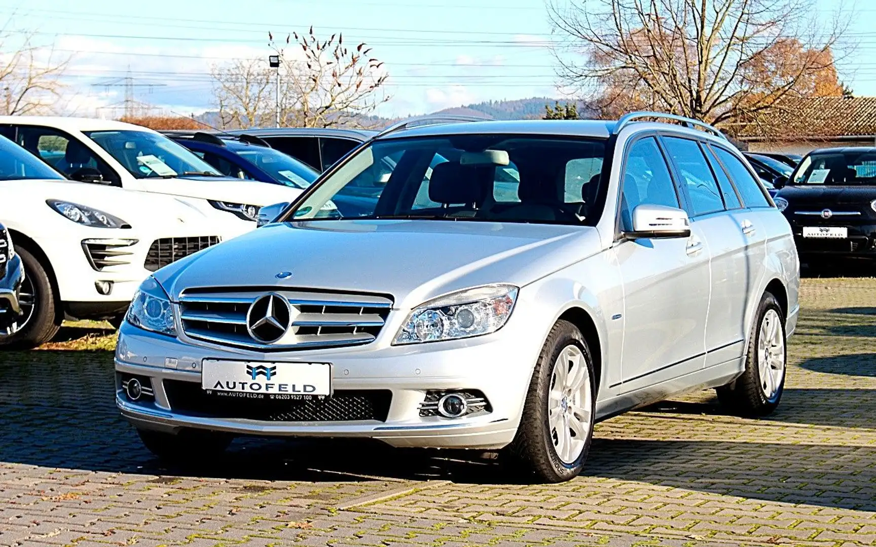 Mercedes-Benz C 250 T CDI AVANTGARDE/VOLLSH/8FACH/NAVI/SHZ/PDC Argent - 1