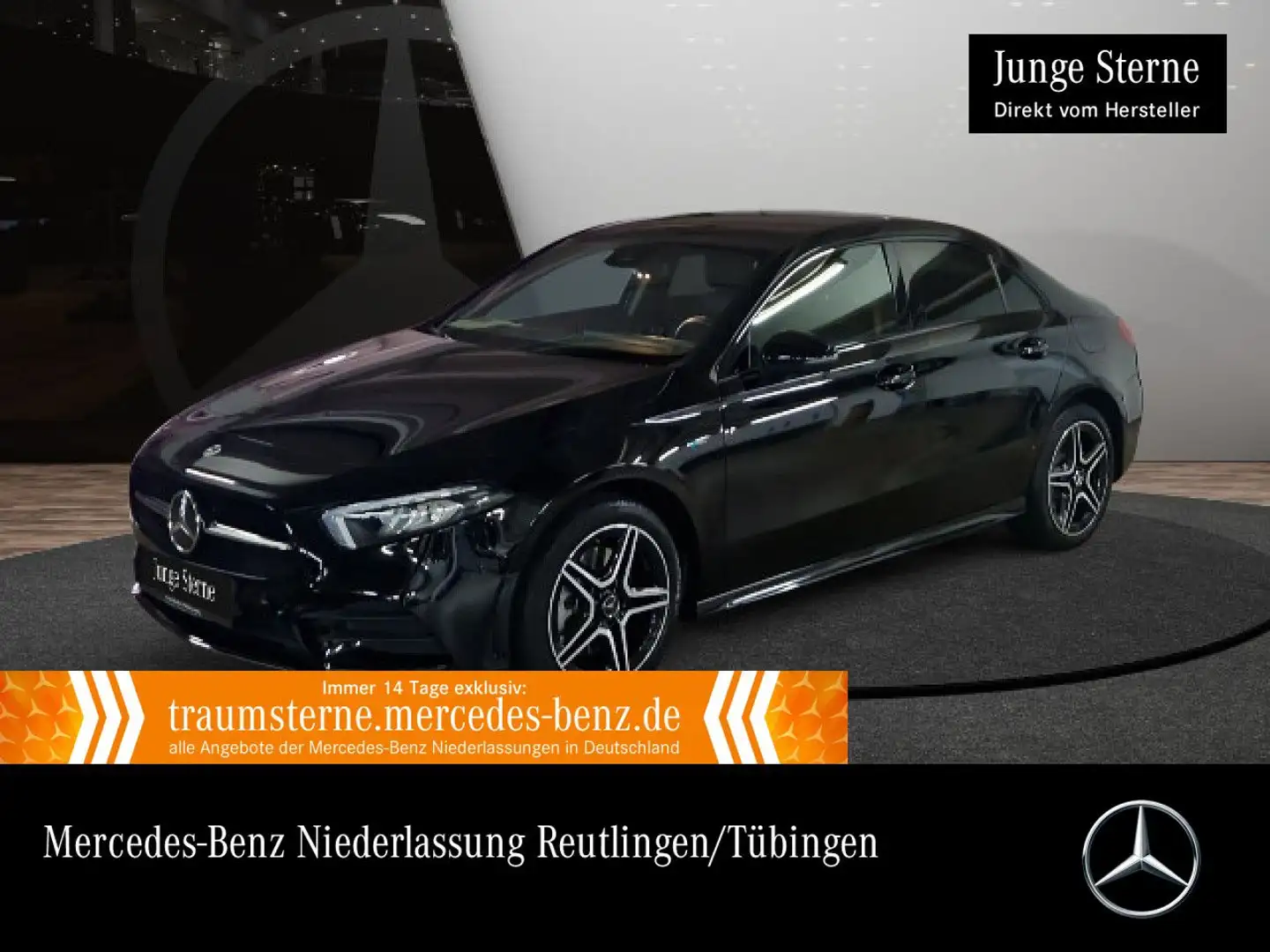 Mercedes-Benz A 250 e Lim EDITION 2020+AMG+NIGHT+LED+KAMERA+8G Schwarz - 1