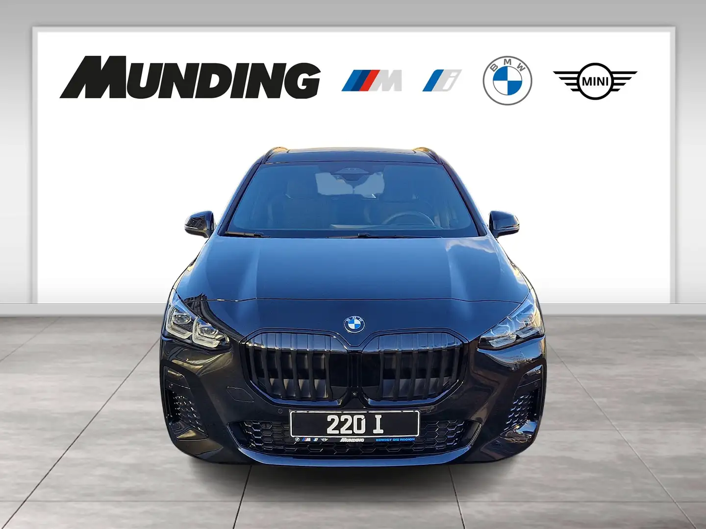 BMW 220 i A M-Sportpaket HUD|Navi|MFL|DAB|LED|WLAN|SHZ|PDC Schwarz - 2