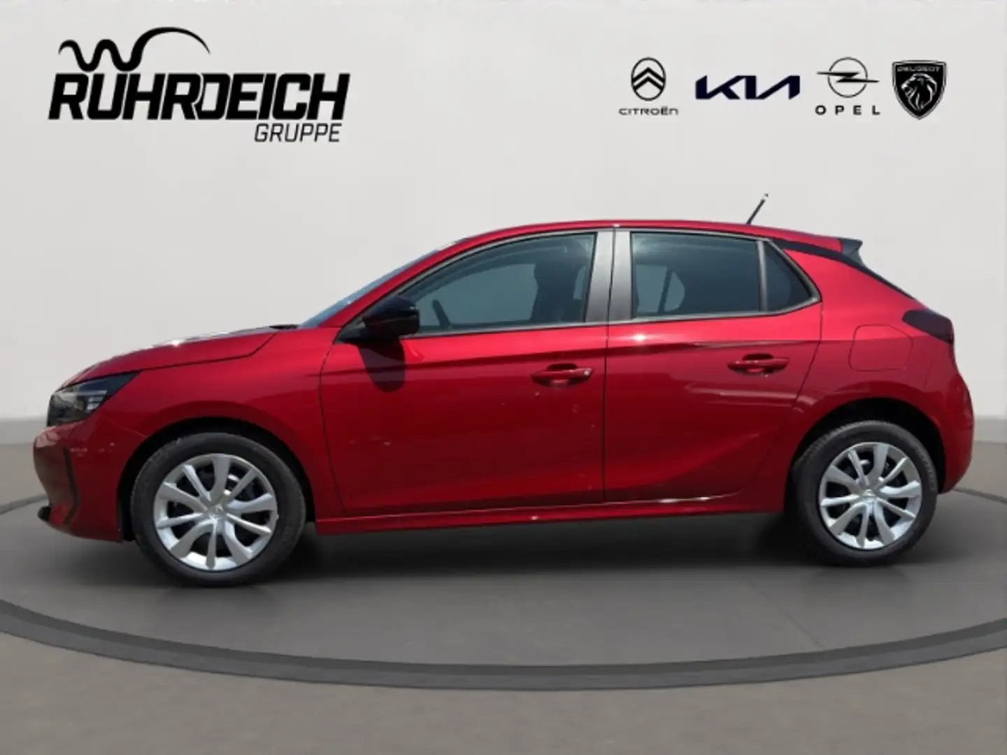 Opel Corsa F Edition 1.2 Turbo EU6e LED Apple CarPlay Android Rojo - 2