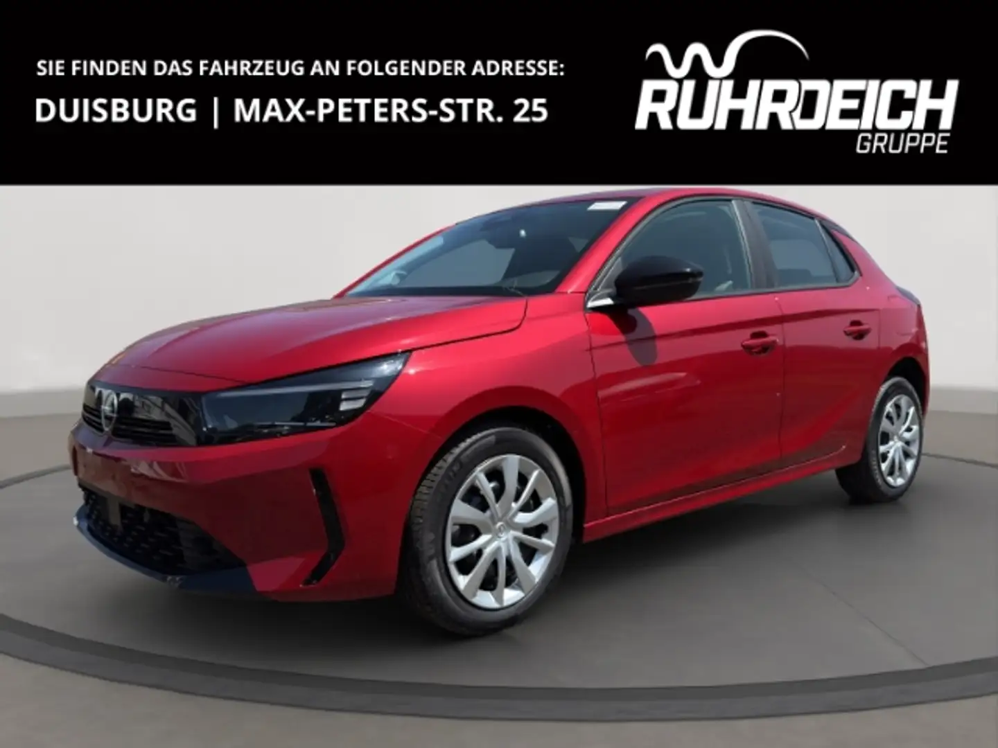 Opel Corsa F Edition 1.2 Turbo EU6e LED Apple CarPlay Android Rojo - 1
