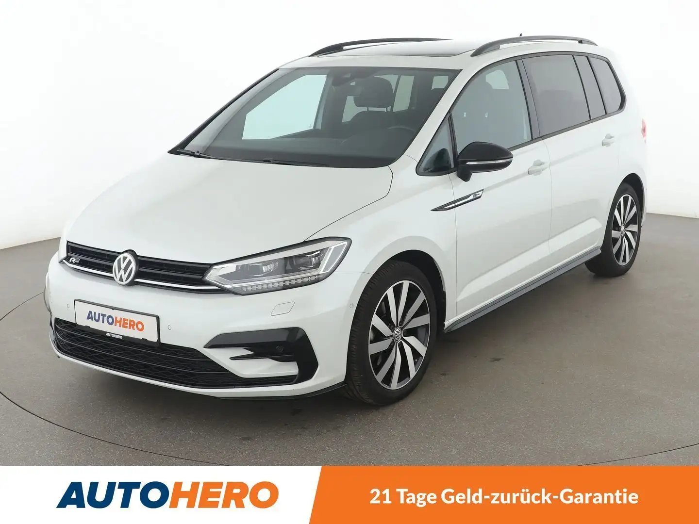 Volkswagen Touran 2.0 TDI Highline BlueMotion Tech Aut.*NAVI*LED*CAM Weiß - 1