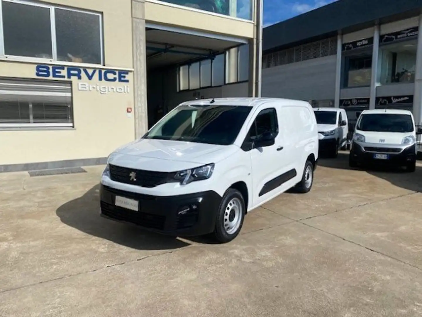 Peugeot Partner 1.5 Hdi 100cv PL E6 D Blanc - 1