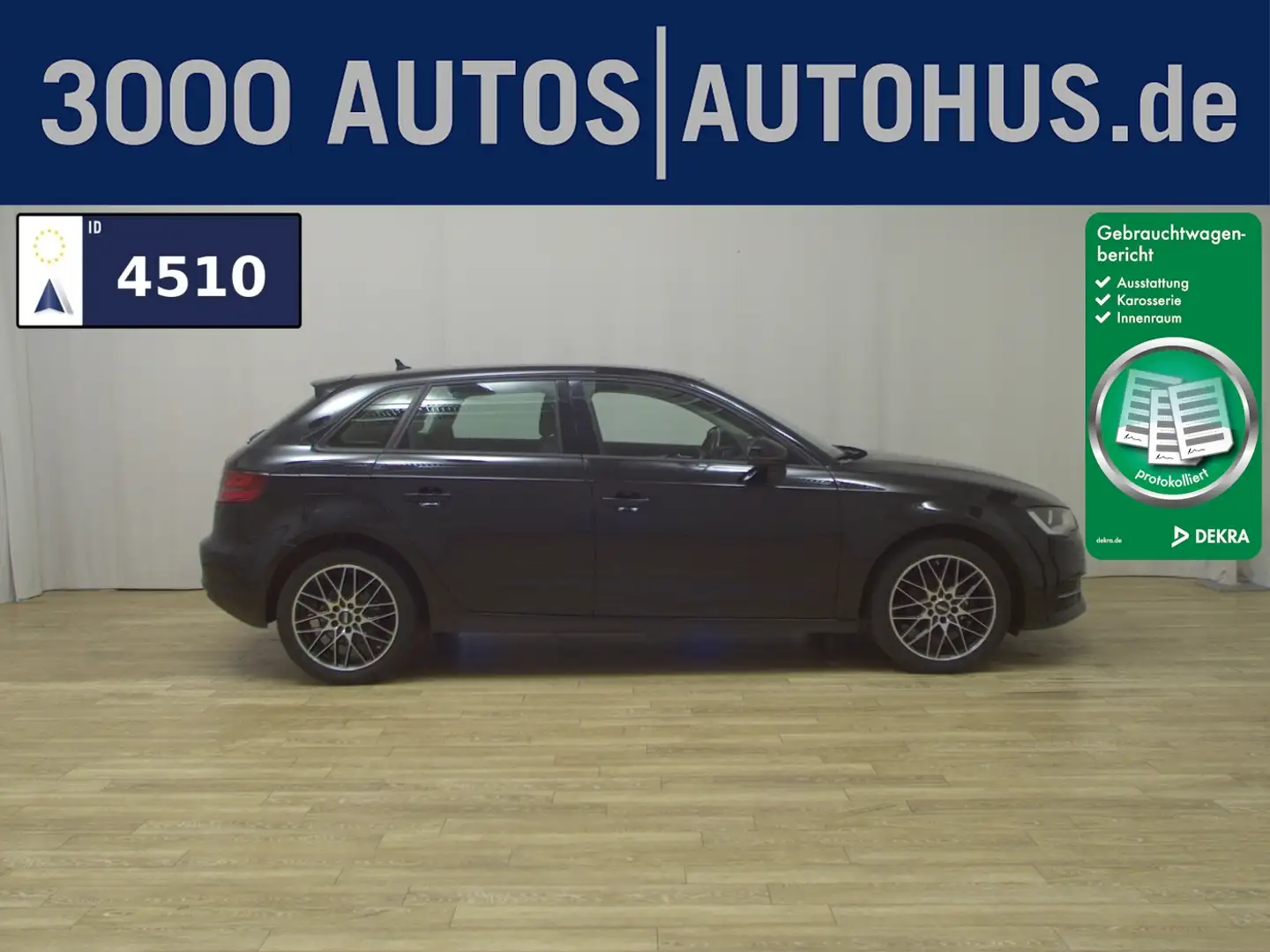 Audi A3 Sportback 1.6 TDI Attraction Navi PDC SHZ Noir - 1