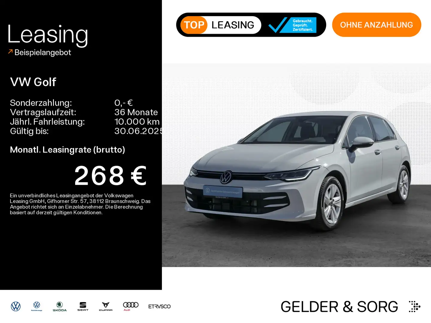 Volkswagen Golf Life 1.5 TSI FACELIFT LED*AHK*Digital*DAB+* Blanc - 1
