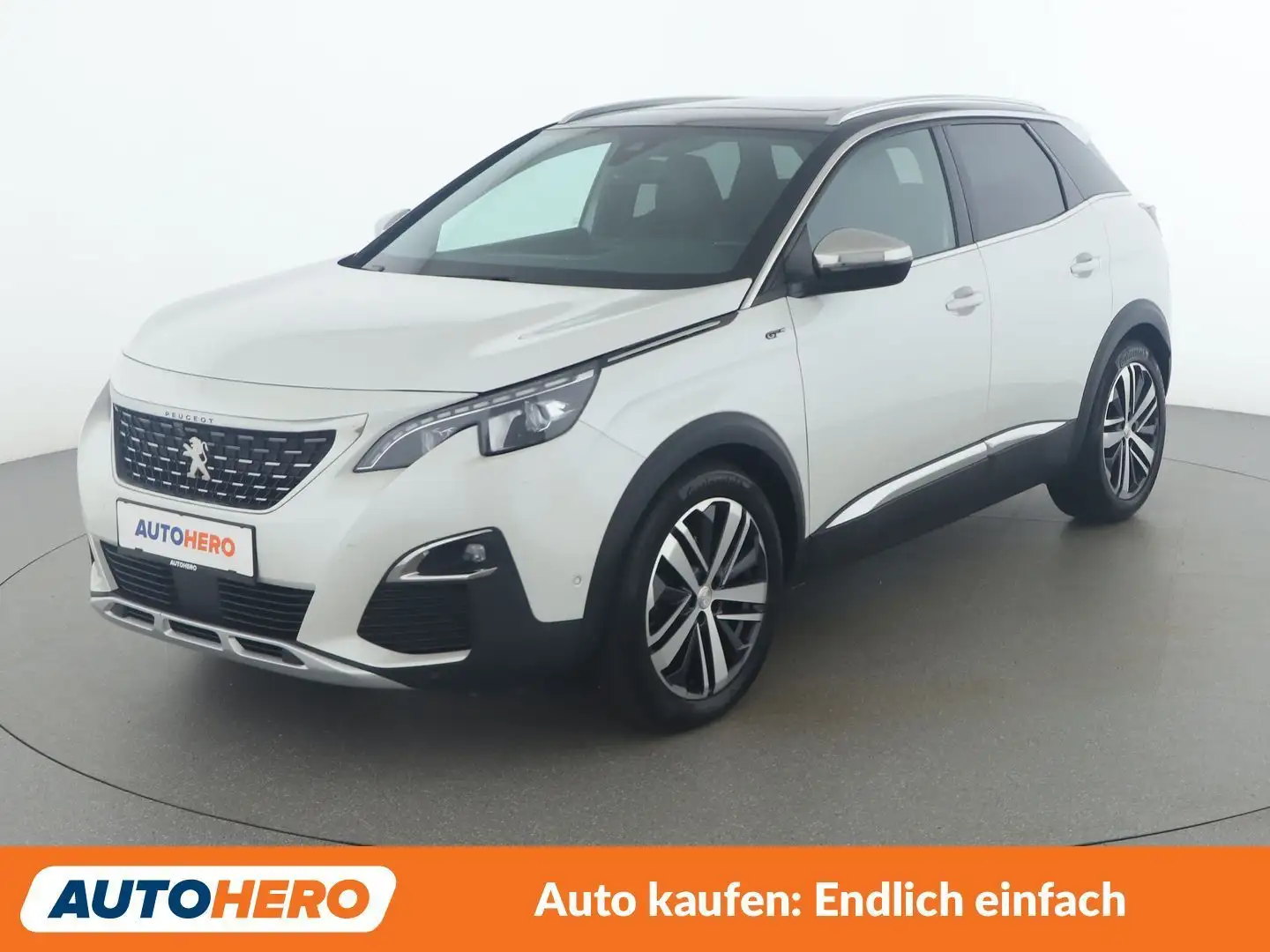 Peugeot 3008 2.0 Blue-HDi GT Weiß - 1