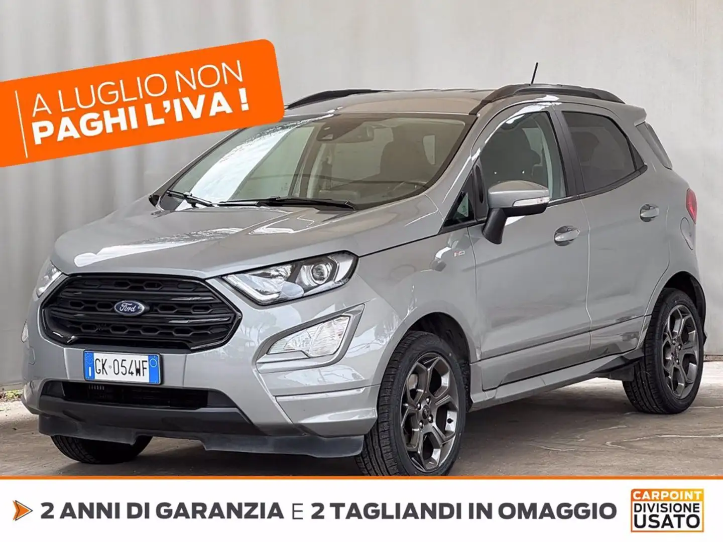 Ford EcoSport 1.0 ecoboost st-line design s&s 125cv Grigio - 1