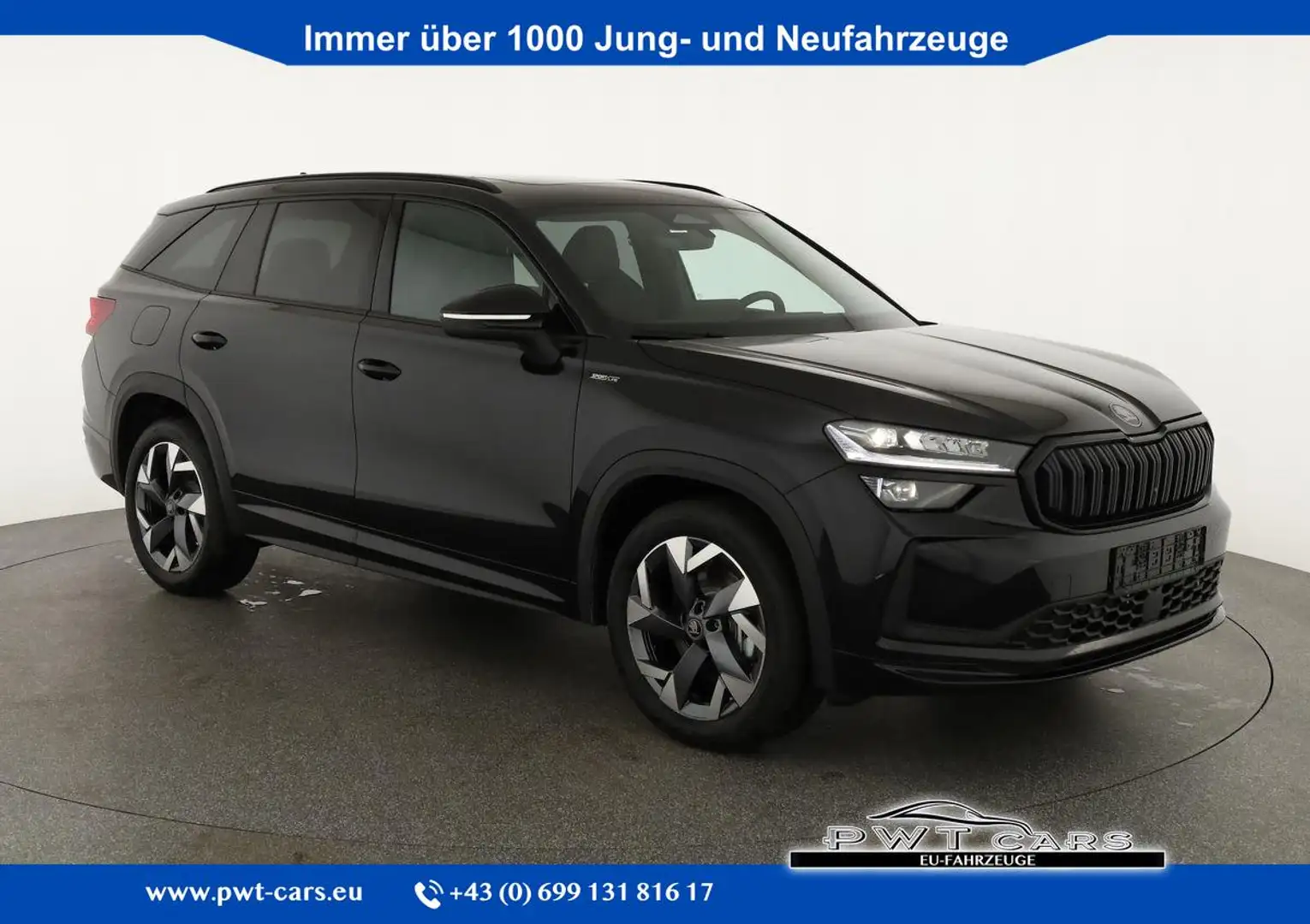 Skoda Kodiaq 1.5 TSI iV 150kW Sportline Sportline, Pano, AHK... Schwarz - 1