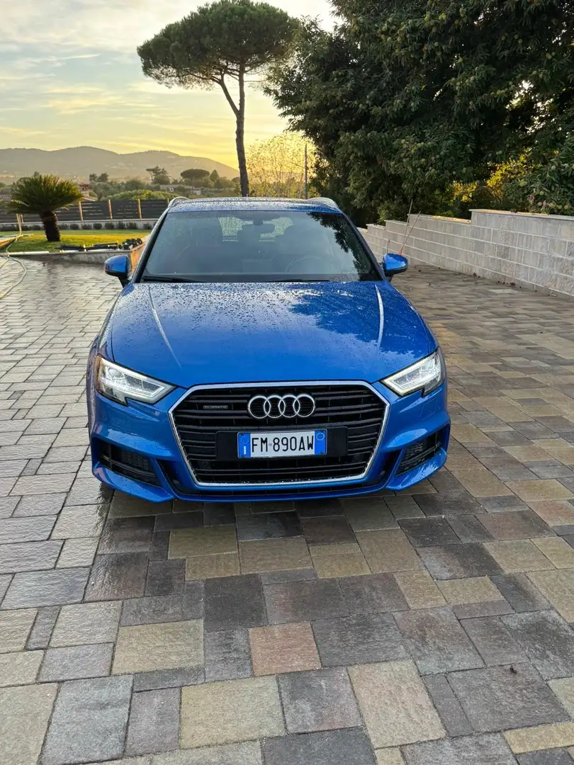 Audi A3 Sportback 2.0 tdi Sport Edition quattro 184cv s-tr Blu/Azzurro - 1