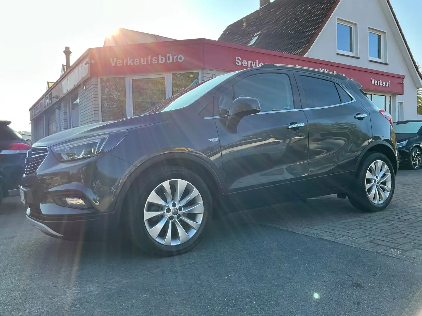Opel Mokka X Innovation 1.4 Turbo SHZ LHZ NAVI AHK Grau - 2