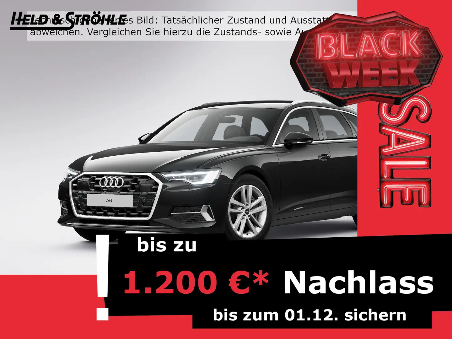 Audi A6 advanced 45 TFSI AHK 360°KAM SHZ 5JGAR. Schwarz - 1