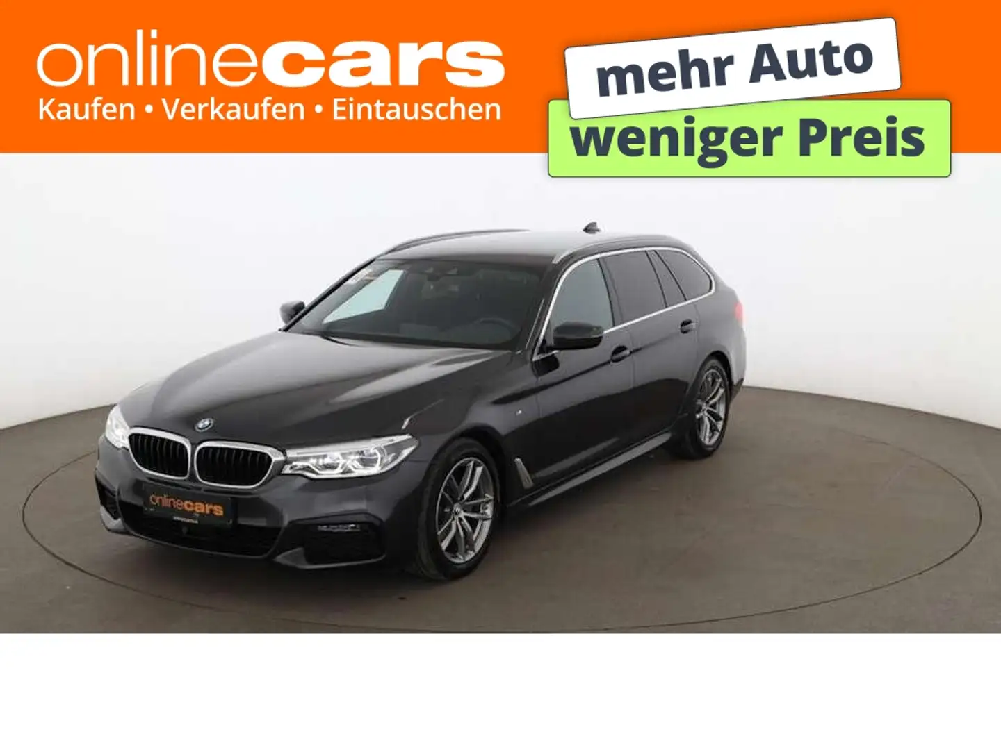 BMW 520 d xDrive Touring M-Sport Aut LED NAVI SITZHZG Grau - 1